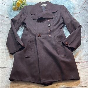 Vintage Hannah Brown Peacoat Sz 4